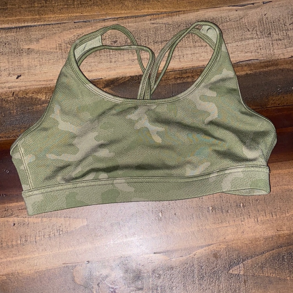Ptula sports bra- green camo